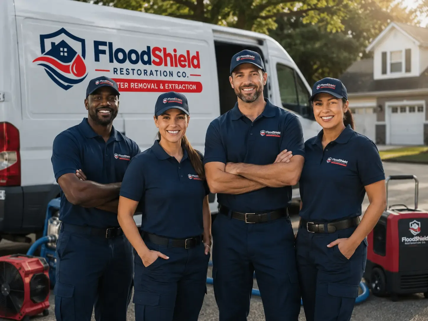 Flood Damage Restoration company in Leeds, MA